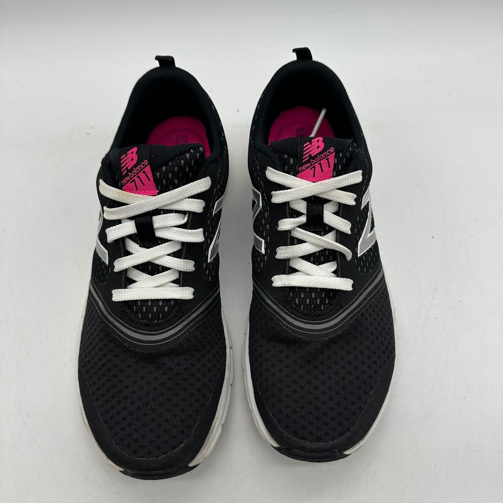 New Balance 711 WX711BW Womens Size 8 Sneakers Black Pink Cush+ Training Shoes - Picture 8 of 10